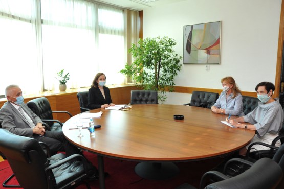 Predsjedatelj Doma naroda dr. Nikola Špirić razgovarao sa veleposlanicom SR Njemačke u BiH